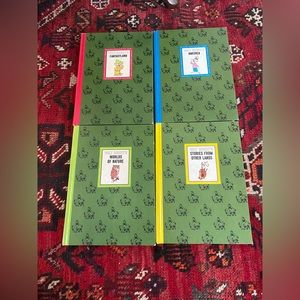 4 Volume Set, Walt Disney 1963 Hardcover Story Books.